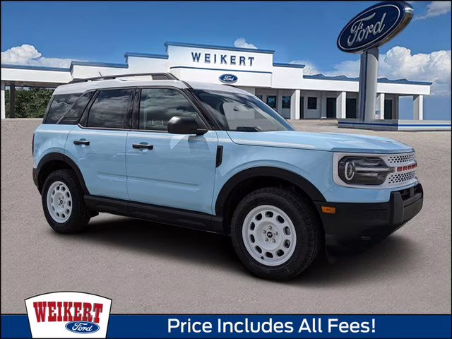 2026 Robins Egg Blue Ford Bronco Sport Heritage 4X4 SUV
