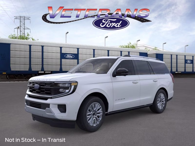 2026 Space Silver Metallic Ford Expedition Platinum 4X4 SUV
