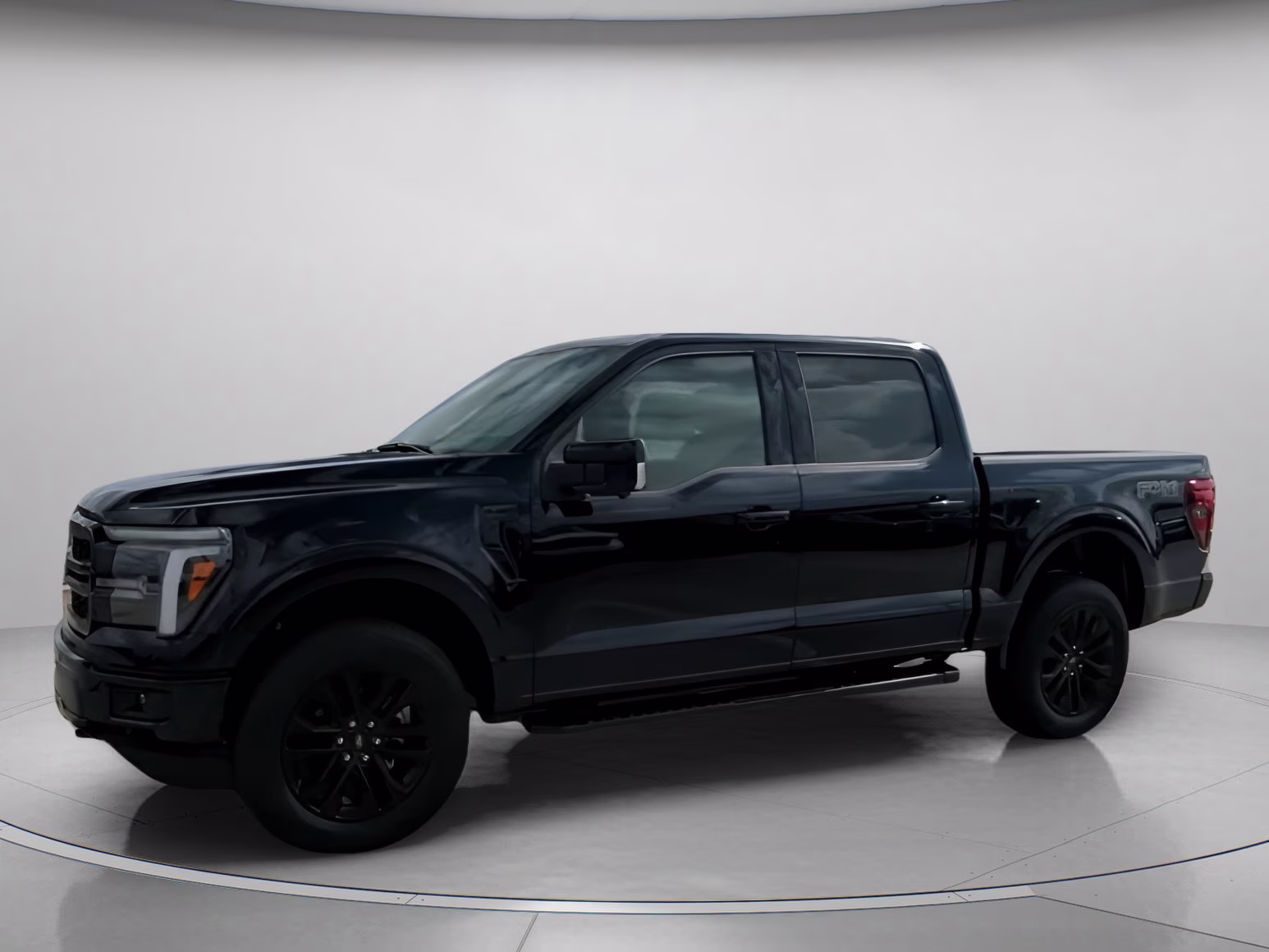 2026 Antimatter Blue Metallic Ford F-150 LARIAT Crew Cab Pickup 4X4 Truck