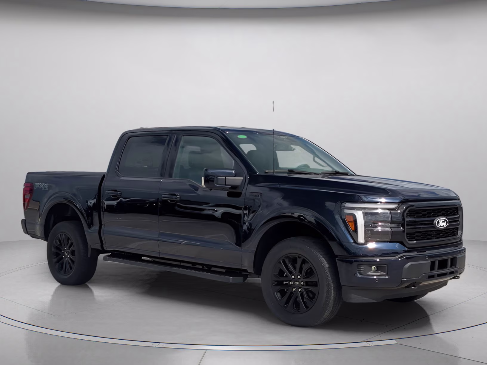 2026 Antimatter Blue Metallic Ford F-150 LARIAT Crew Cab Pickup 4X4 Truck