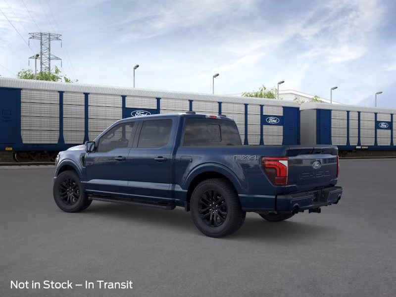 2026 Antimatter Blue Metallic Ford F-150 LARIAT Crew Cab Pickup 4X4 Truck