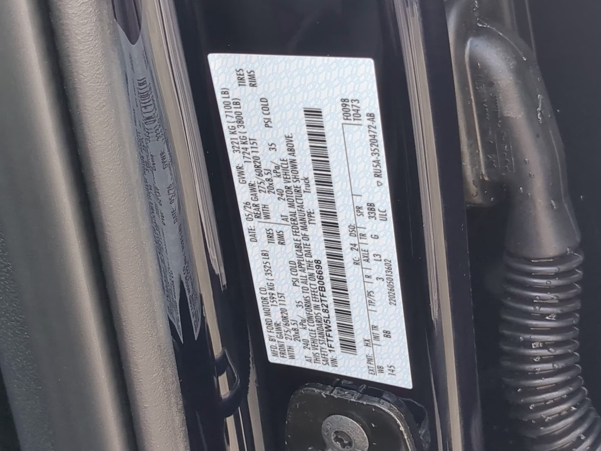 2026 Antimatter Blue Metallic Ford F-150 LARIAT Crew Cab Pickup 4X4 Truck