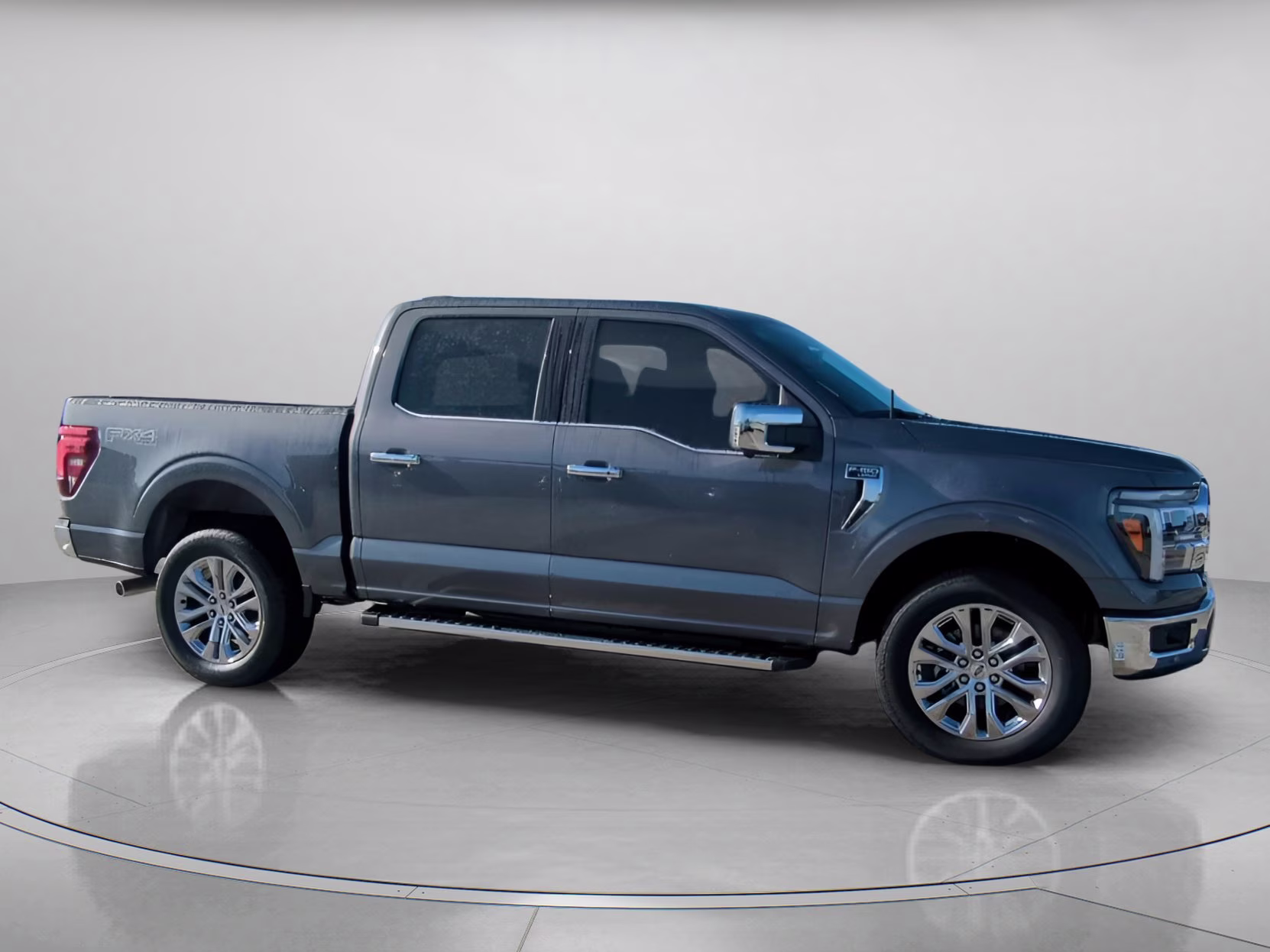 2026 Carbonized Gray Metallic Ford F-150 LARIAT Crew Cab Pickup 4X4 Truck