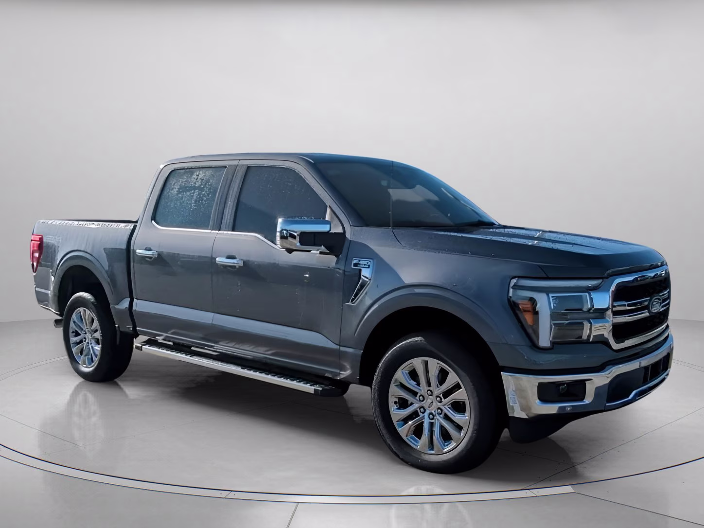 2026 Carbonized Gray Metallic Ford F-150 LARIAT Crew Cab Pickup 4X4 Truck