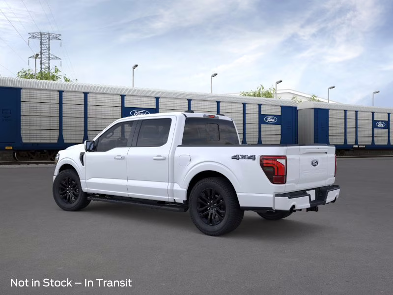 2026 Star White Metallic Tri-Coat Ford F-150 LARIAT Crew Cab Pickup 4X4 Truck
