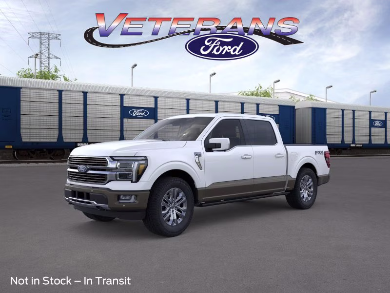 2026 Star White Metallic Tri-Coat Ford F-150 King Ranch Crew Cab Pickup 4X4 Truck