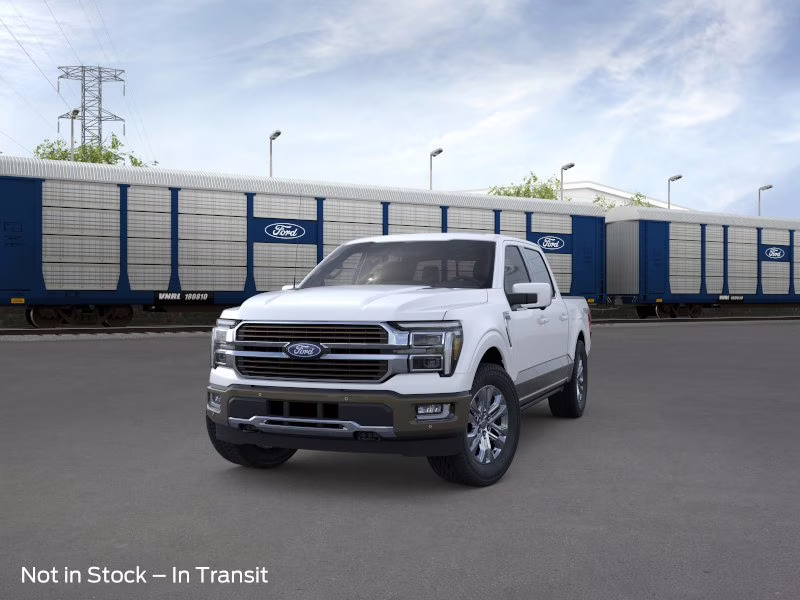 2026 Star White Metallic Tri-Coat Ford F-150 King Ranch Crew Cab Pickup 4X4 Truck