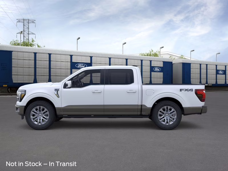 2026 Star White Metallic Tri-Coat Ford F-150 King Ranch Crew Cab Pickup 4X4 Truck