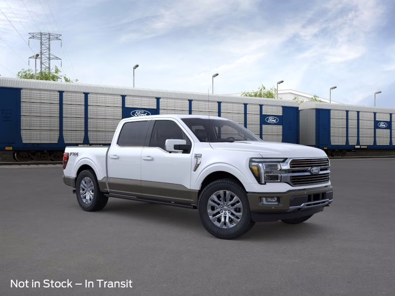 2026 Star White Metallic Tri-Coat Ford F-150 King Ranch Crew Cab Pickup 4X4 Truck