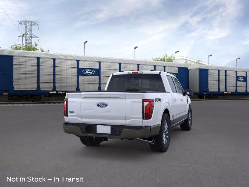 2026 Star White Metallic Tri-Coat Ford F-150 King Ranch Crew Cab Pickup 4X4 Truck