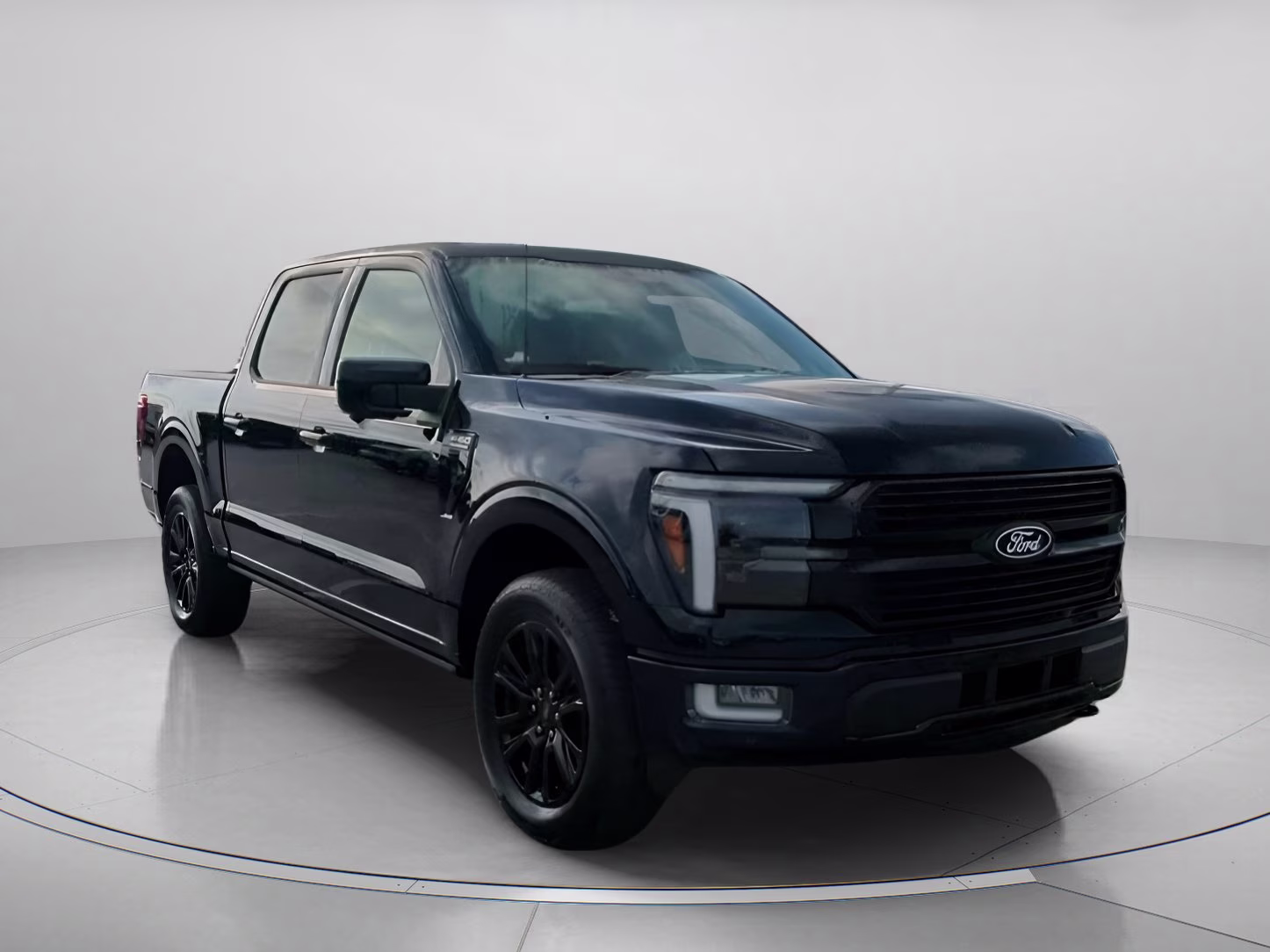 2026 Antimatter Blue Metallic Ford F-150 Platinum Crew Cab Pickup 4X4 Truck