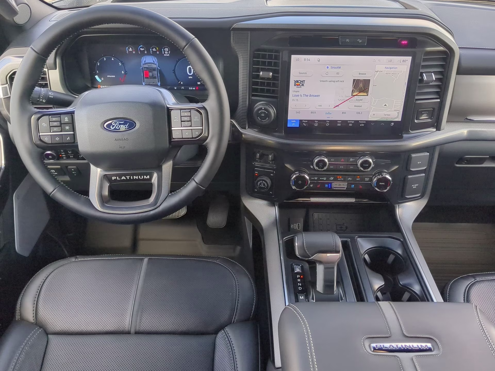 2026 Antimatter Blue Metallic Ford F-150 Platinum Crew Cab Pickup 4X4 Truck