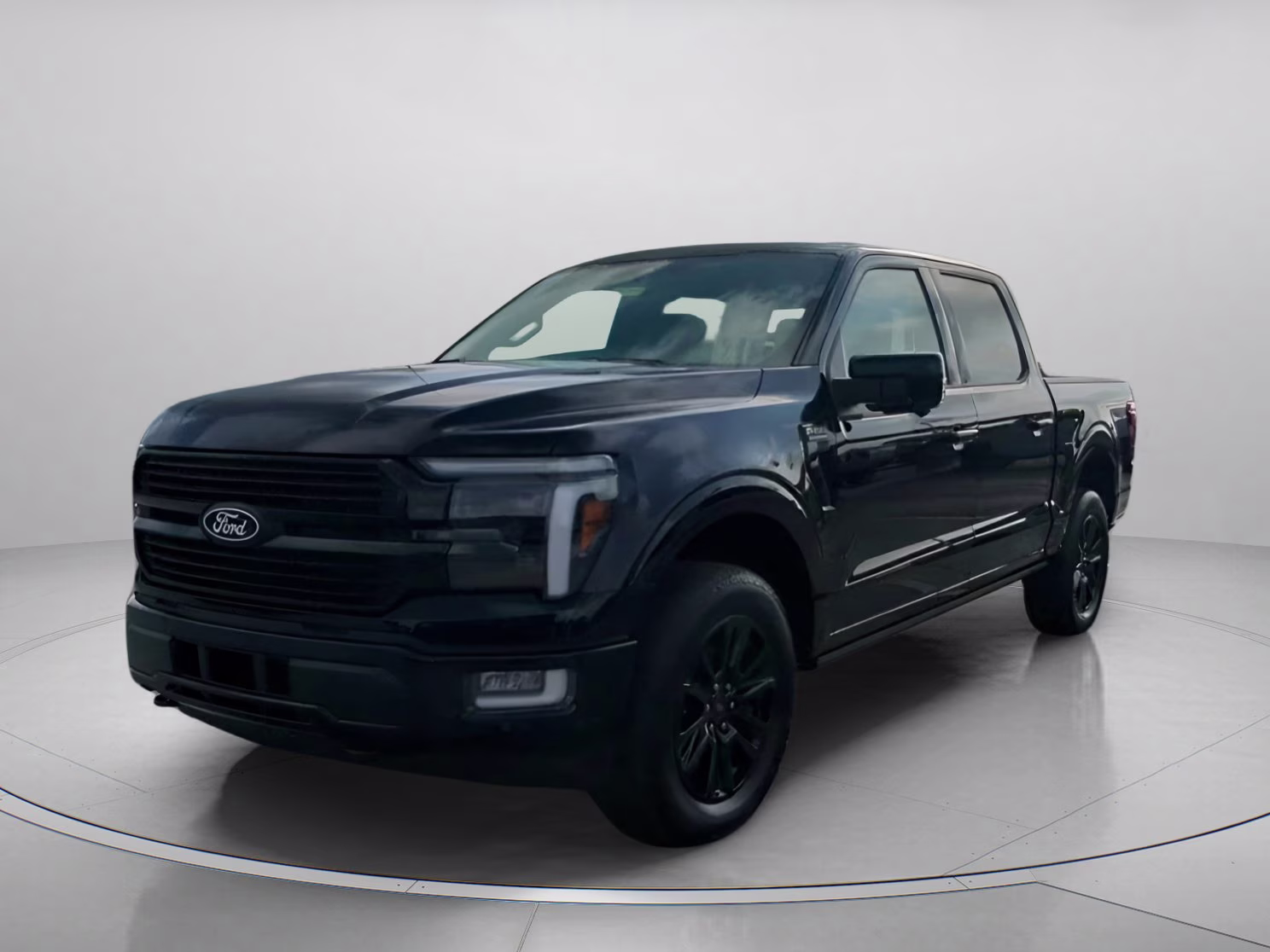 2026 Antimatter Blue Metallic Ford F-150 Platinum Crew Cab Pickup 4X4 Truck