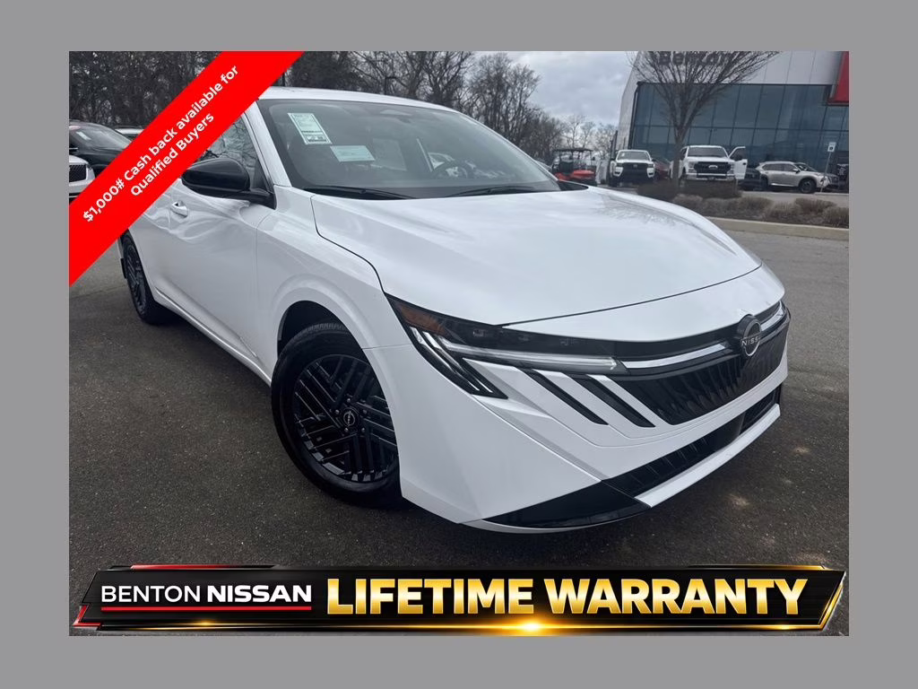 2026 Fresh Powder Nissan Sentra SV FWD Sedan