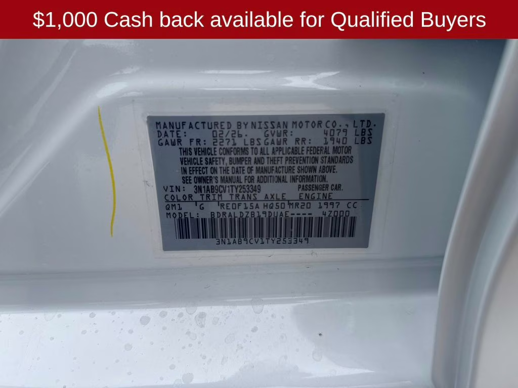 2026 Fresh Powder Nissan Sentra SV FWD Sedan