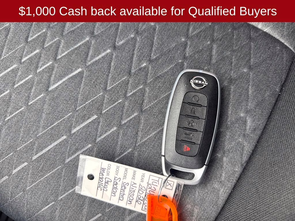 2026 Gun Metallic Nissan Sentra SV FWD Sedan