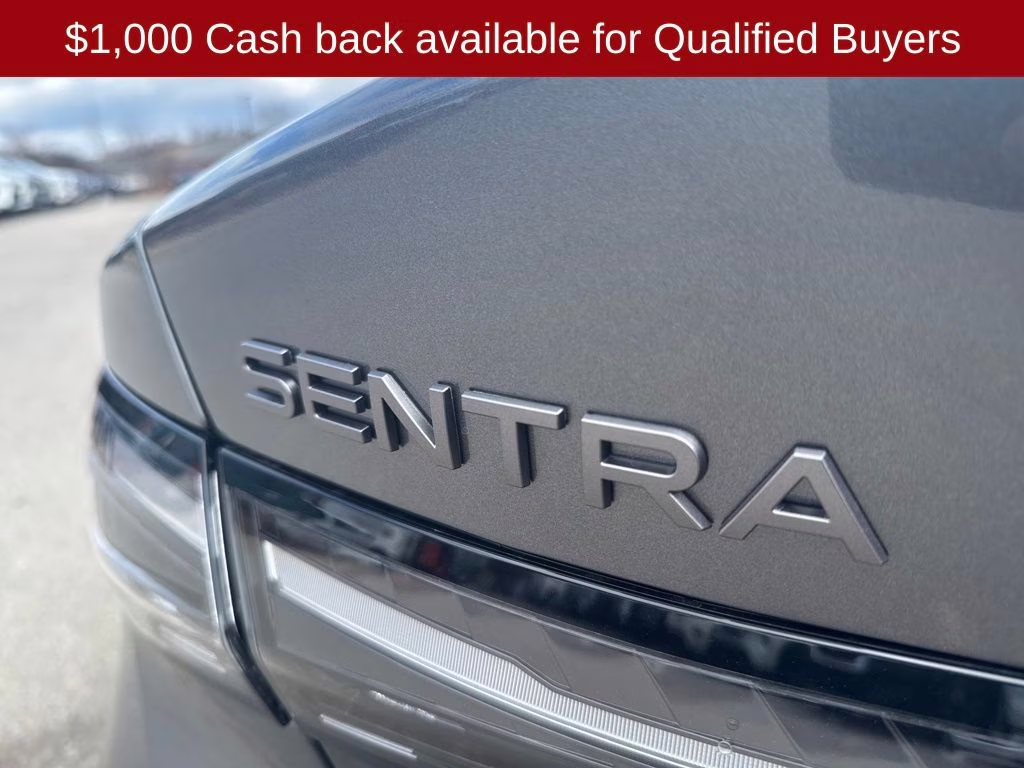 2026 Gun Metallic Nissan Sentra SV FWD Sedan