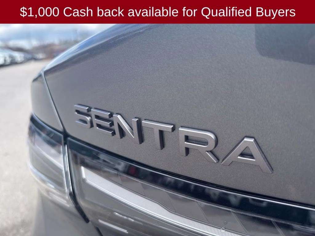 2026 Gun Metallic Nissan Sentra SV FWD Sedan