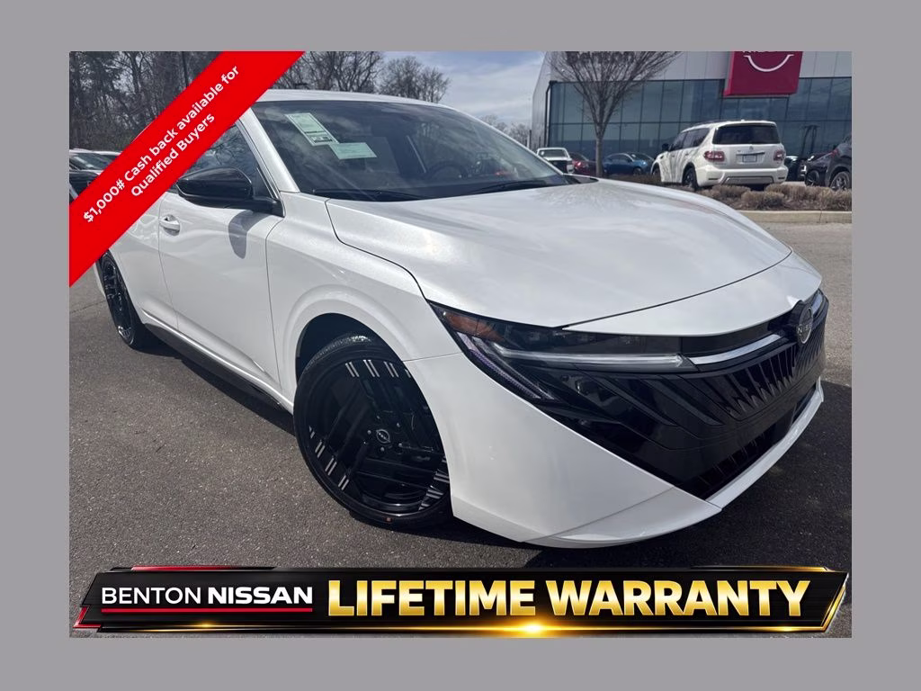 2026 Aspen White Tricoat Nissan Sentra SR FWD Sedan