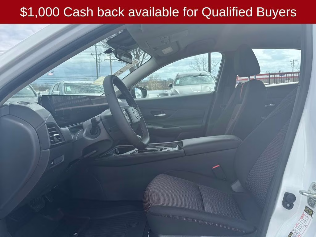 2026 Aspen White Tricoat Nissan Sentra SR FWD Sedan