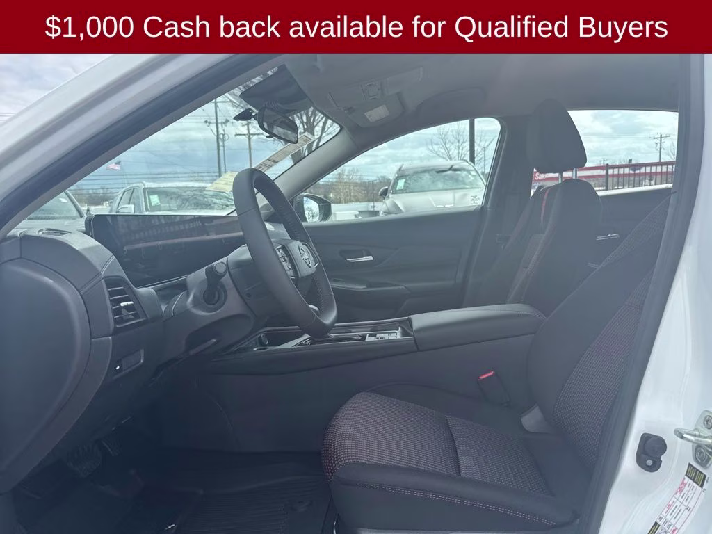 2026 Aspen White Tricoat Nissan Sentra SR FWD Sedan
