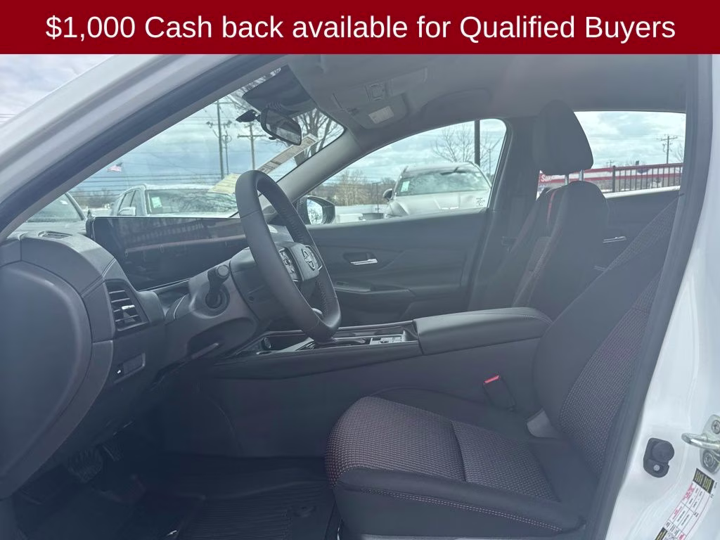 2026 Aspen White Tricoat Nissan Sentra SR FWD Sedan