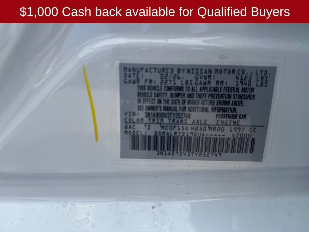 2026 Aspen White Tricoat Nissan Sentra SR FWD Sedan