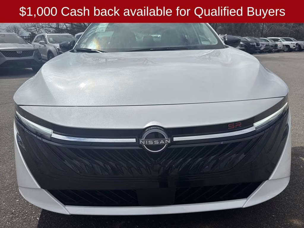 2026 Aspen White Tricoat Nissan Sentra SR FWD Sedan