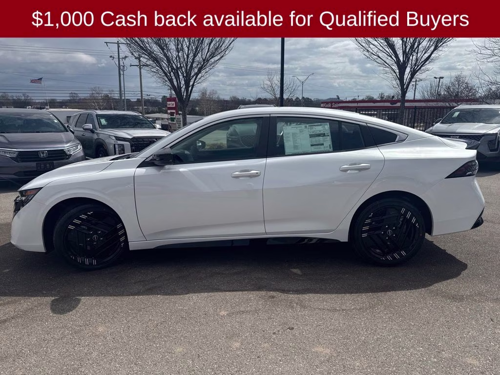 2026 Aspen White Tricoat Nissan Sentra SR FWD Sedan