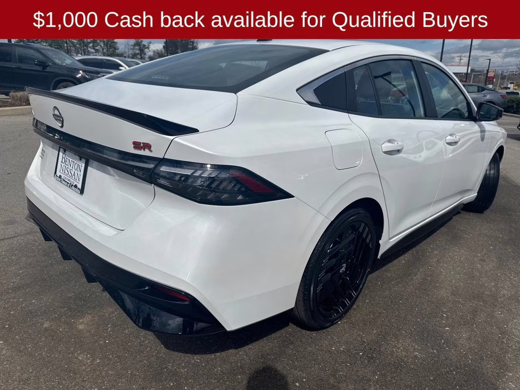 2026 Aspen White Tricoat Nissan Sentra SR FWD Sedan