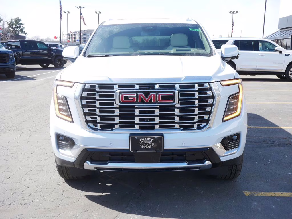 2026 Glacier White Tricoat GMC Yukon XL Denali 4X4 SUV
