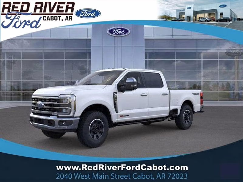 2026 Star White Metallic Tri-Coat Ford Super Duty F-250 SRW King Ranch 4X4 Truck
