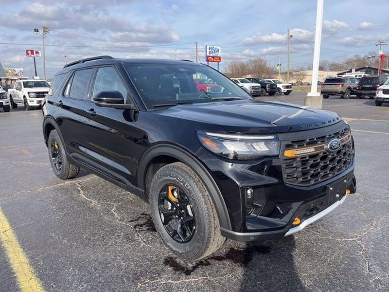 2026 Agate Black Metallic Ford Explorer Tremor 4X4 SUV