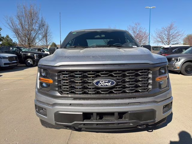 2026 Iconic Silver Metallic Ford F-150 STX 4X4 Truck