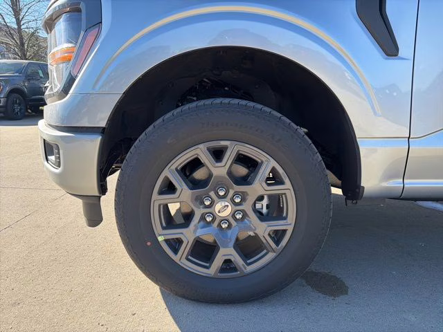 2026 Iconic Silver Metallic Ford F-150 STX 4X4 Truck