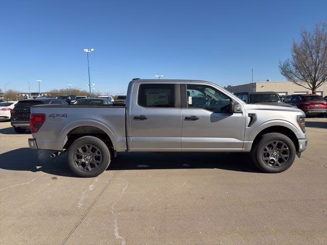 2026 Iconic Silver Metallic Ford F-150 STX 4X4 Truck