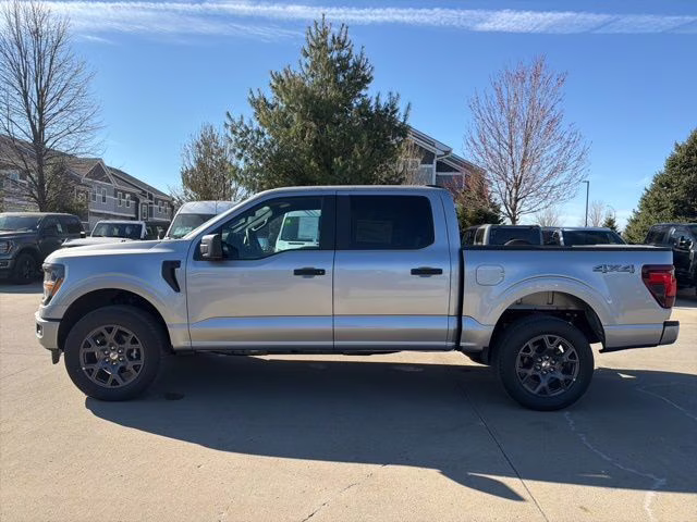 2026 Iconic Silver Metallic Ford F-150 STX 4X4 Truck