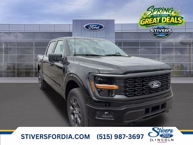 2026 Agate Black Metallic Ford F-150 STX 4X4 Truck
