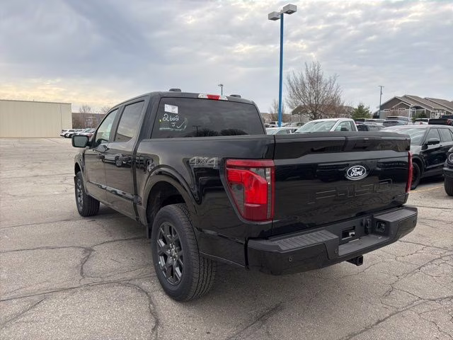 2026 Agate Black Metallic Ford F-150 STX 4X4 Truck