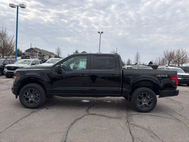 2026 Agate Black Metallic Ford F-150 STX 4X4 Truck