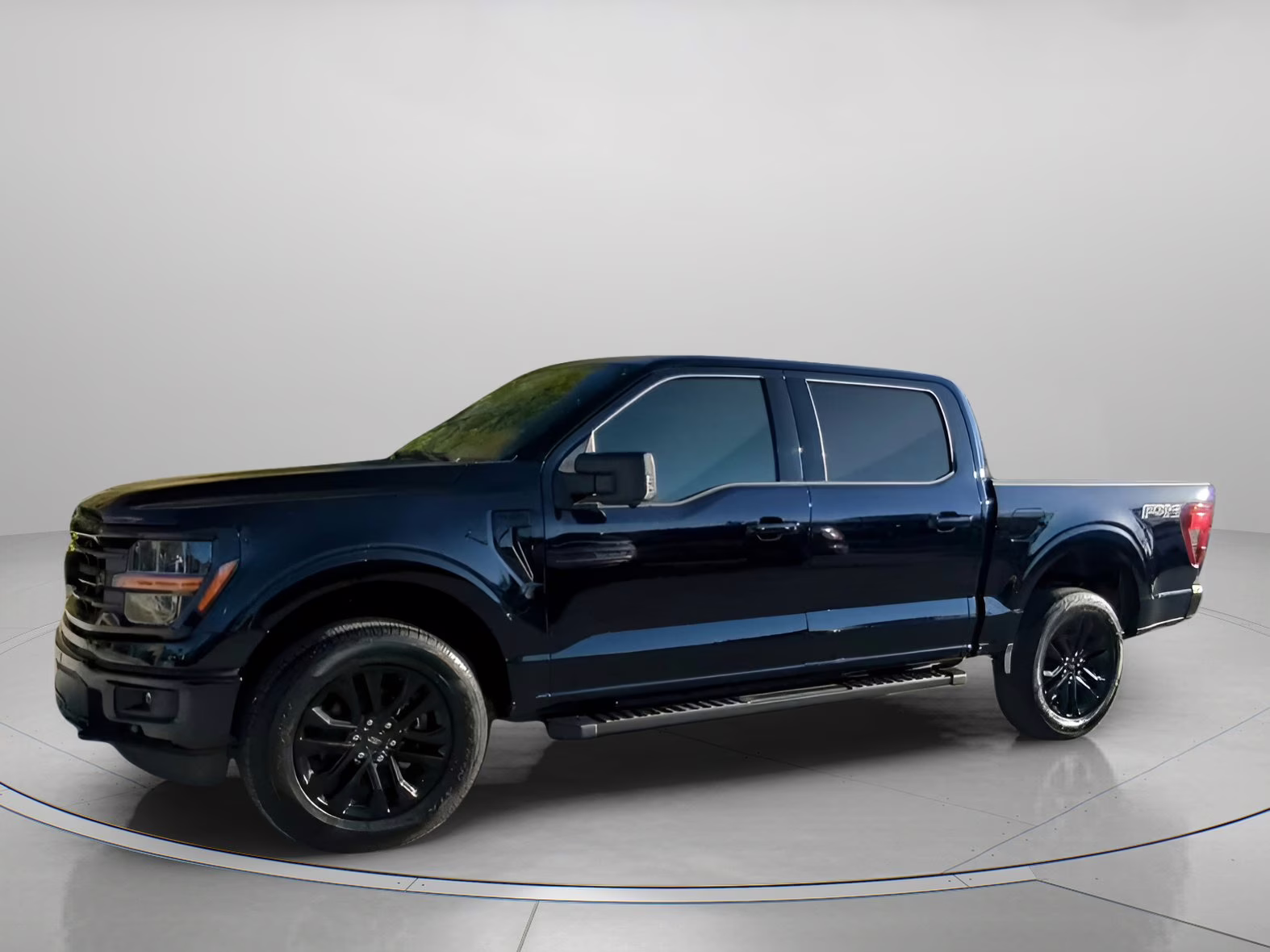 2026 Antimatter Blue Metallic Ford F-150 XLT Crew Cab Pickup 4X4 Truck