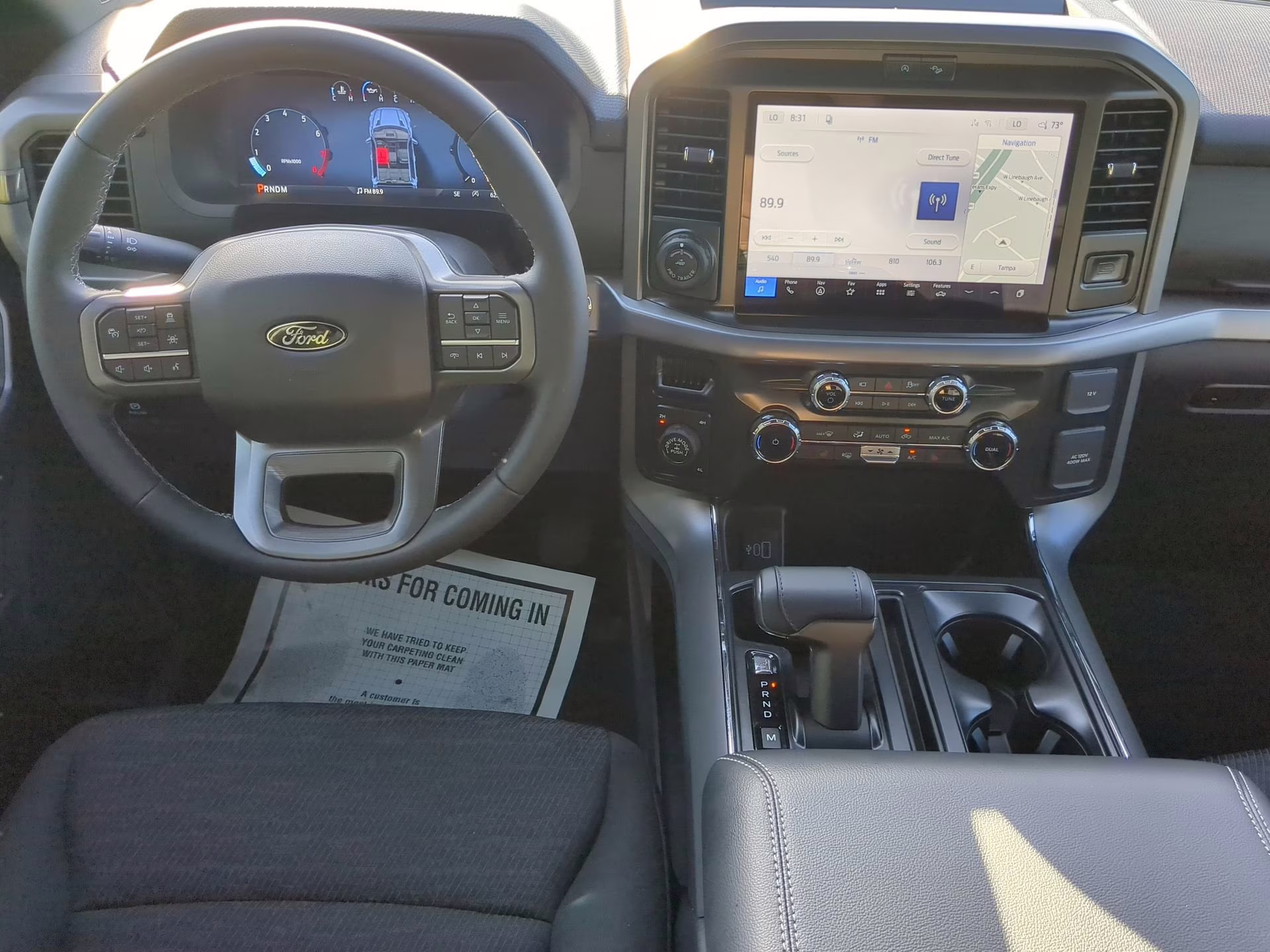 2026 Antimatter Blue Metallic Ford F-150 XLT Crew Cab Pickup 4X4 Truck