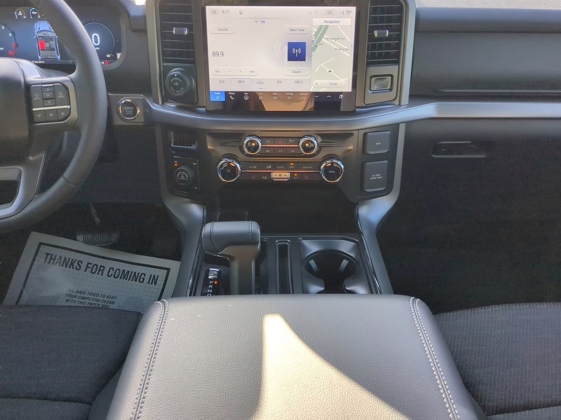 2026 Antimatter Blue Metallic Ford F-150 XLT Crew Cab Pickup 4X4 Truck