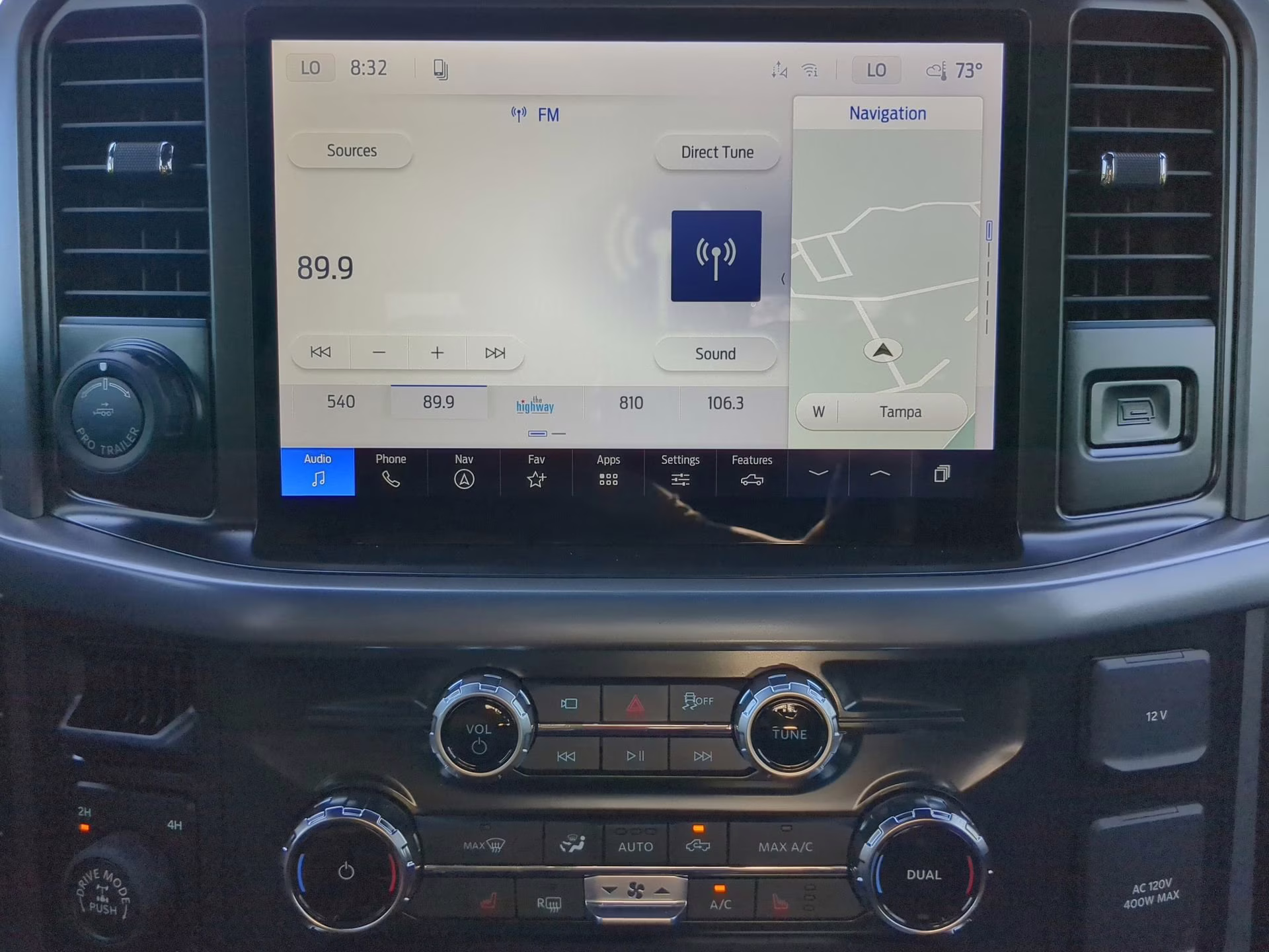 2026 Antimatter Blue Metallic Ford F-150 XLT Crew Cab Pickup 4X4 Truck