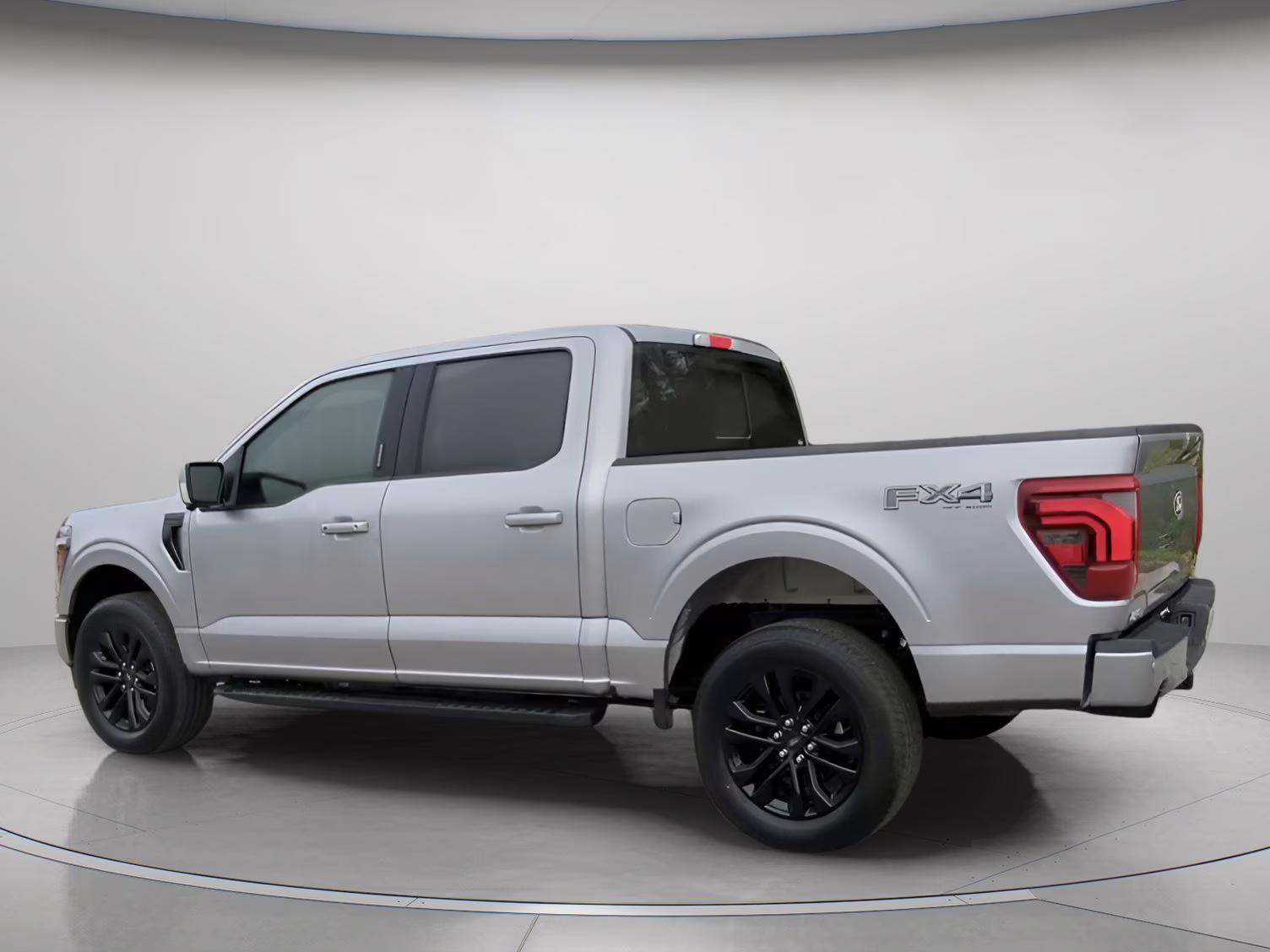 2026 Iconic Silver Metallic Ford F-150 LARIAT Crew Cab Pickup 4X4 Truck