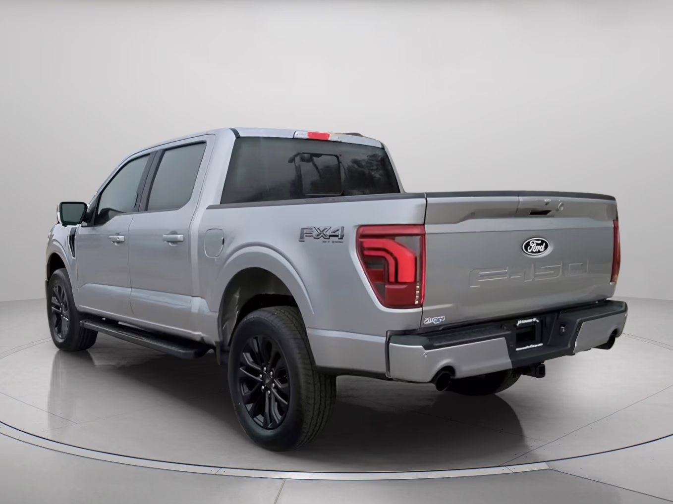 2026 Iconic Silver Metallic Ford F-150 LARIAT Crew Cab Pickup 4X4 Truck