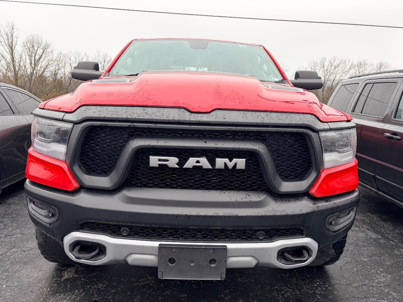 2019 red Ram 1500 Rebel 4X4 Truck