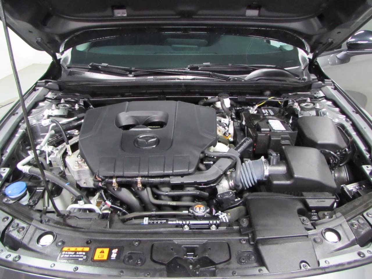 2024 Machine Gray Metallic Mazda Mazda3 2.5 S Select Sport FWD Sedan