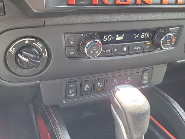 2025 Afterburn Orange Nissan Frontier PRO-4X 4X4 Truck