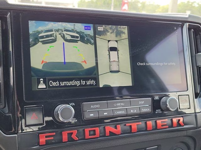 2025 Afterburn Orange Nissan Frontier PRO-4X 4X4 Truck